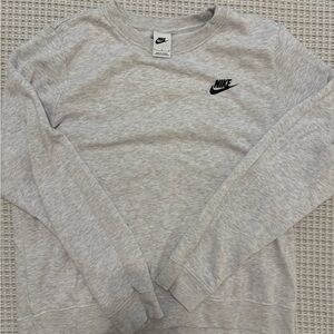 Nike Heather Gray Crewneck Sweatshirt